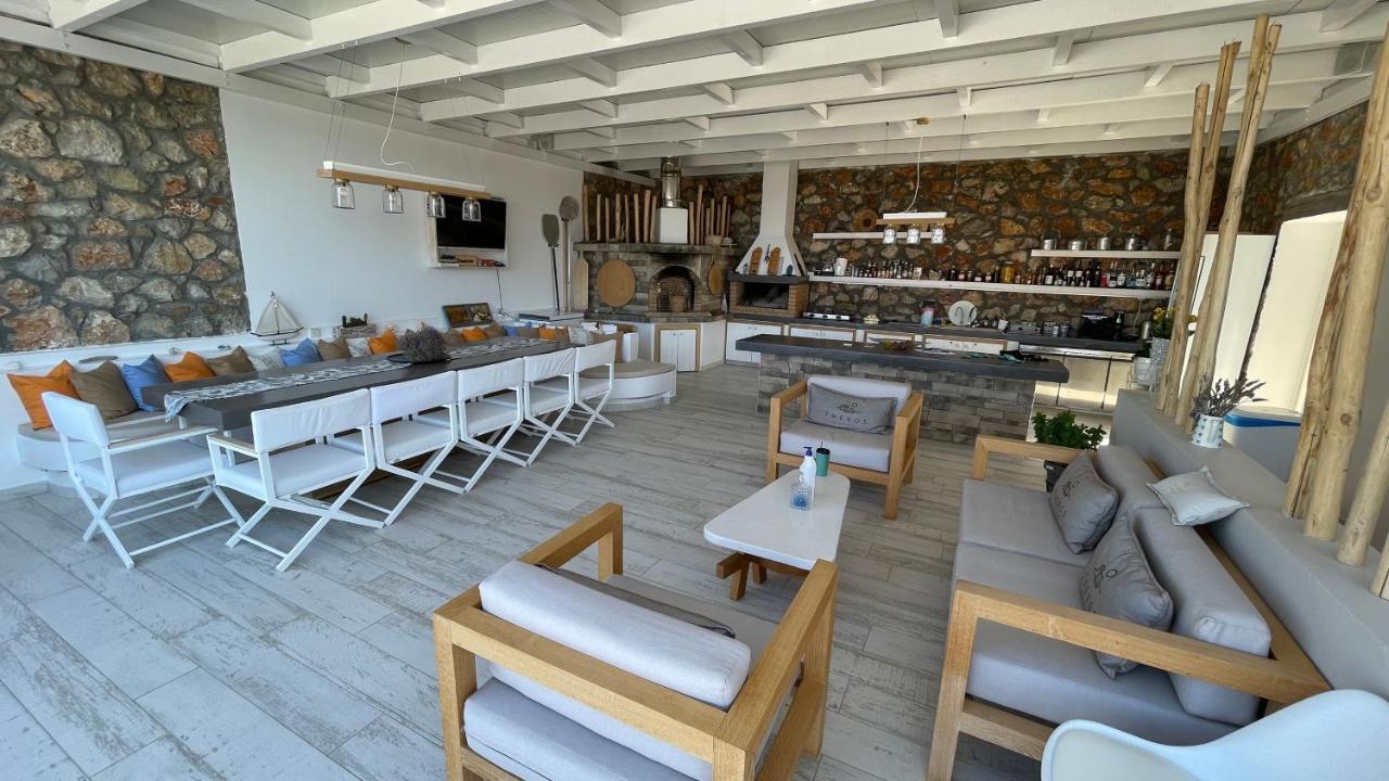 Theros Luxury Villas Damatria 외부 사진