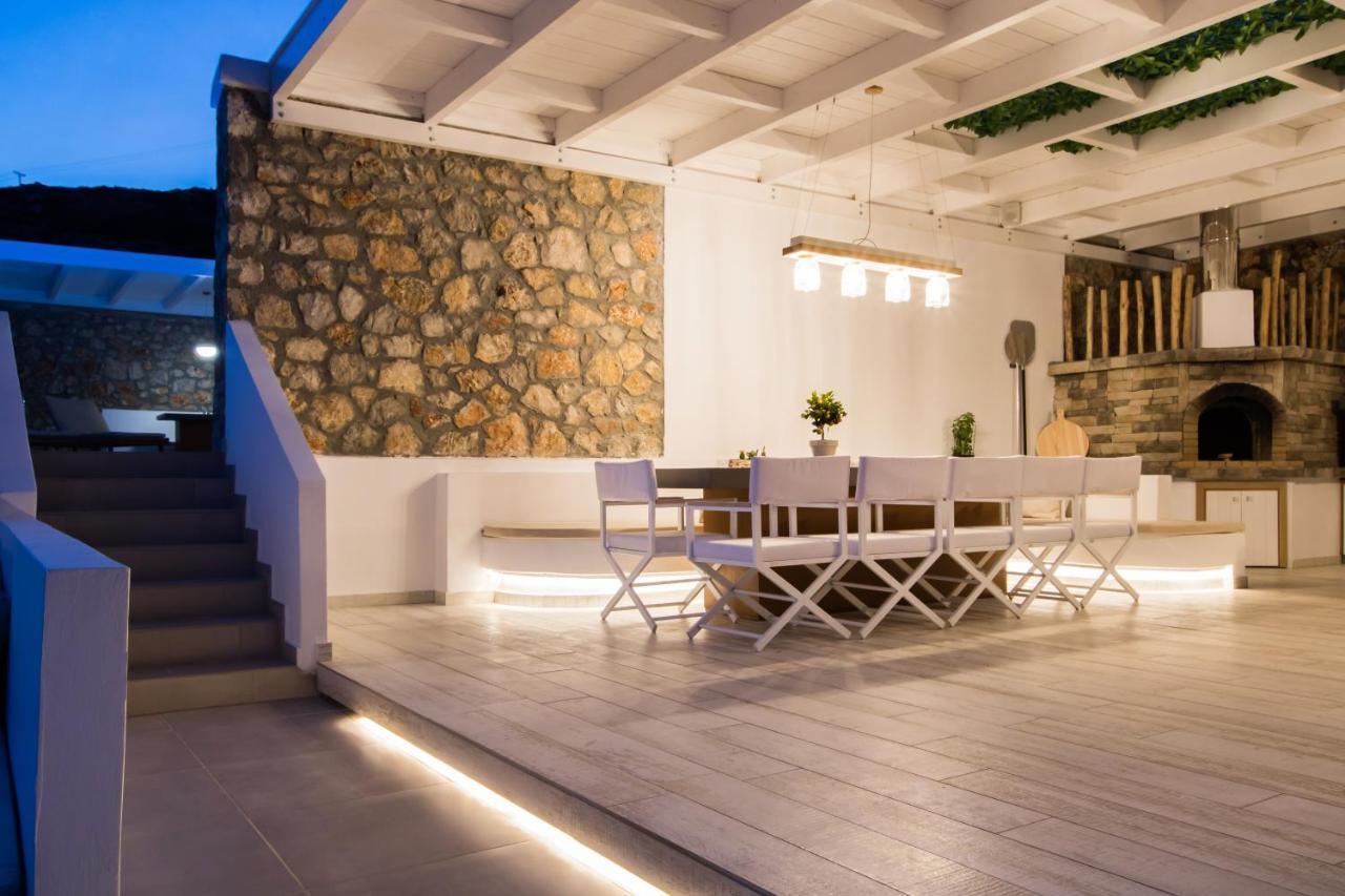 Theros Luxury Villas Damatria 외부 사진